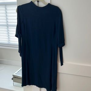 Theory navy blue dress